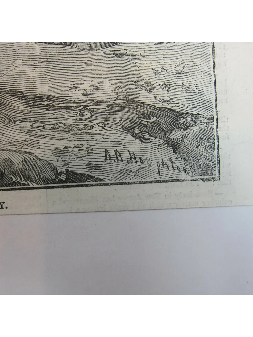 Antique 1871 Wood Engraved Print A Mormon Family on Their Way to Salt Lake City
